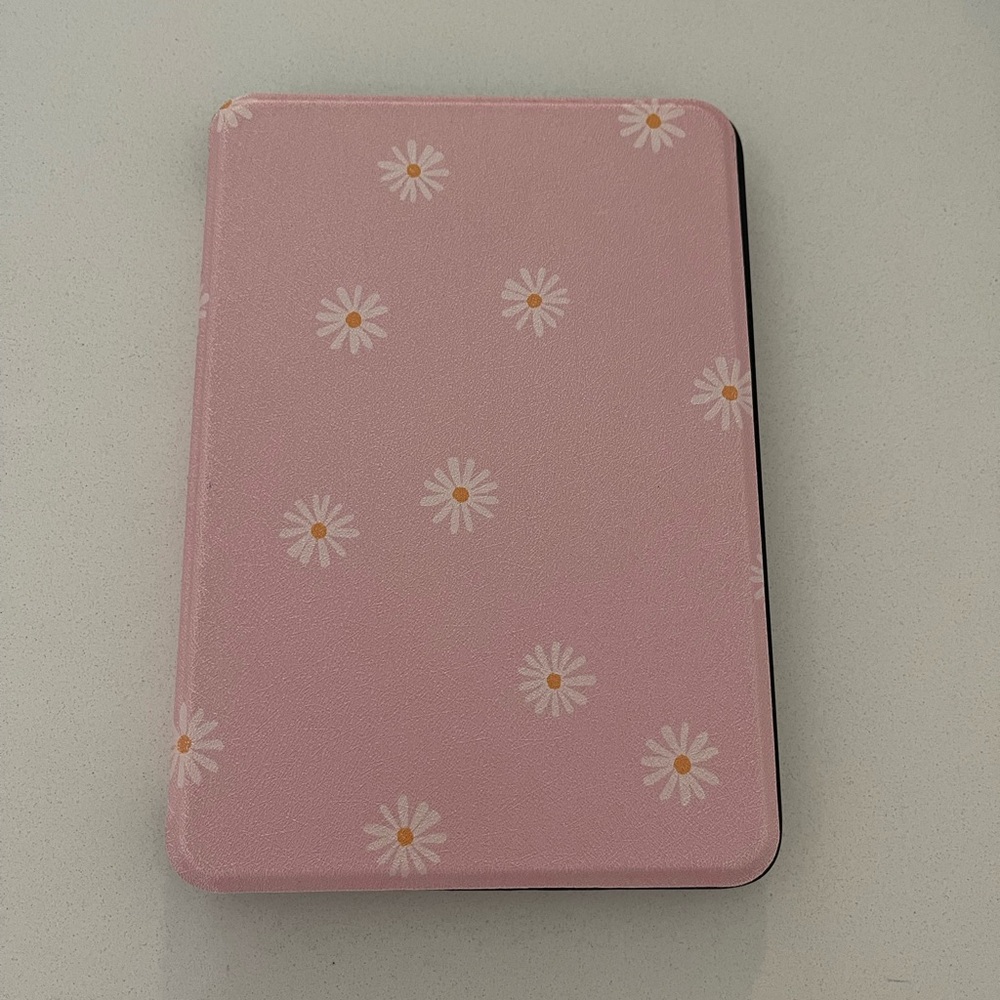 Pink Daisy Pattern Tablet Case